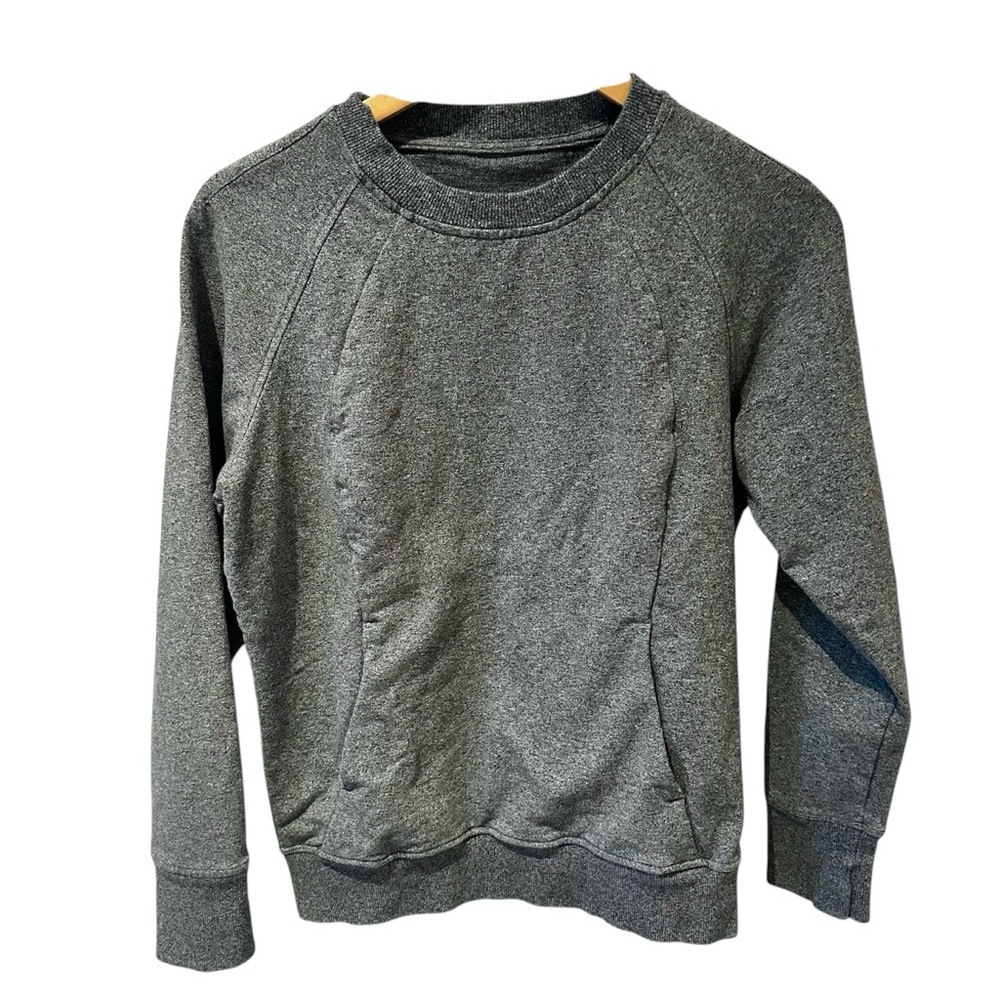 Lululemon Scuba Crew‎ Sweatshirt Grey Size 6
